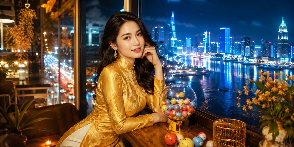 Phụ nữ mặc áo dài tại TP Hồ Chí Minh tham gia xổ số và khám phá nền tảng trực tuyến