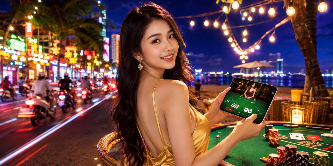 Không khí sôi động baccarat tại chợ đêm Nha Trang