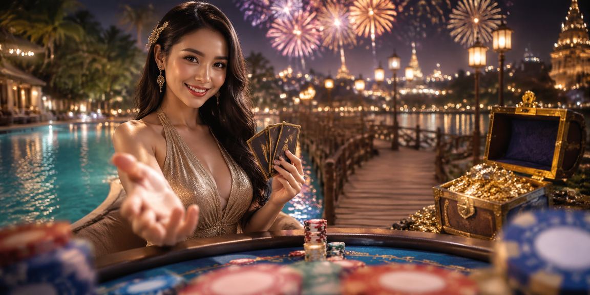 Người dùng tại Nha Trang trải nghiệm trò chơi bài trong không khí lễ hội sôi động